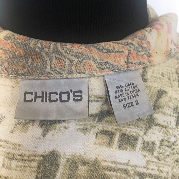 Chico’s Casual Jacket - Picture 3 of 4